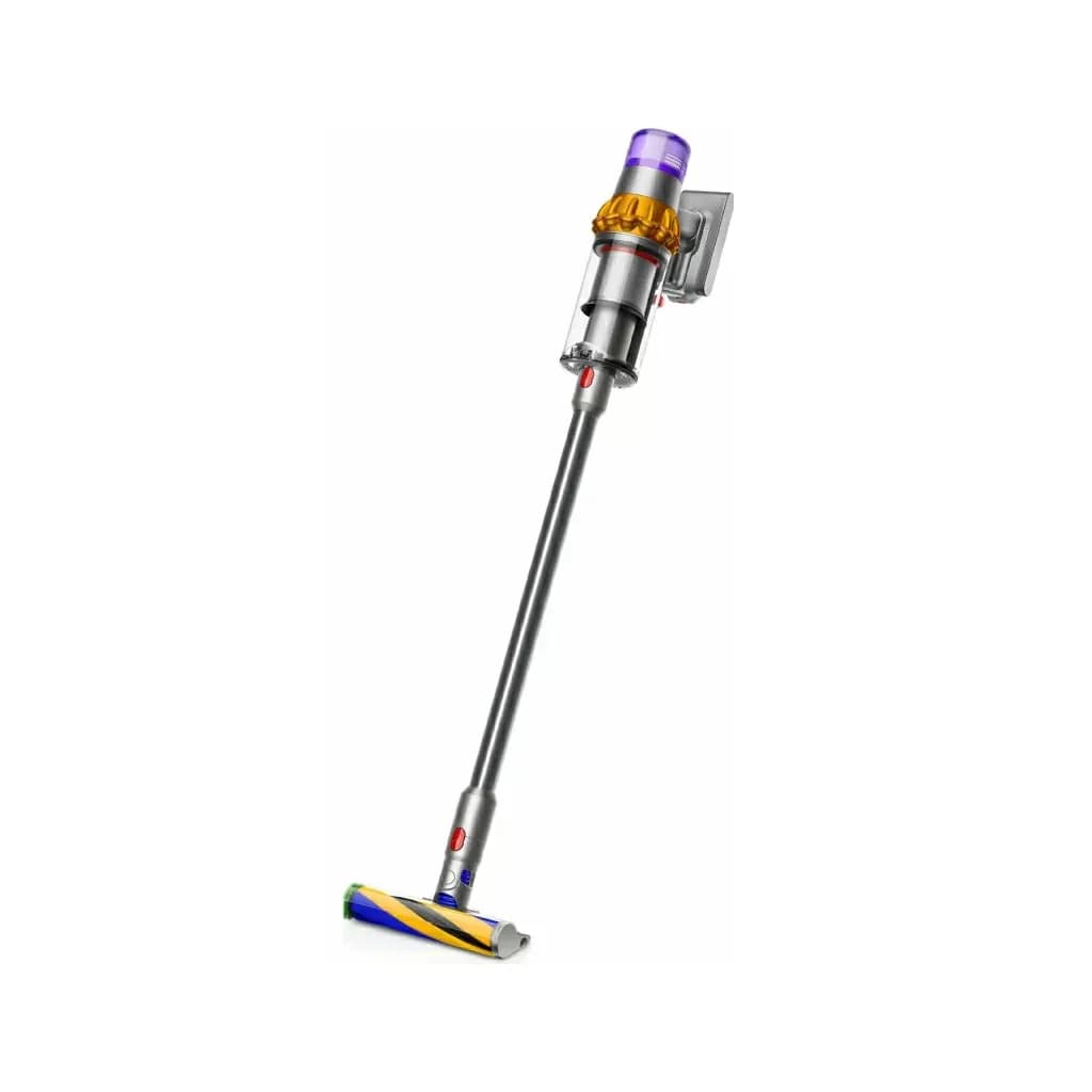Портативный пылесос Dyson V15 Detect Absolute SV47 | 4 насадки | Желтый/Никель