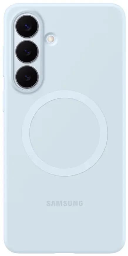 Чехол Samsung Silicone Magnet Case S26 Голубой