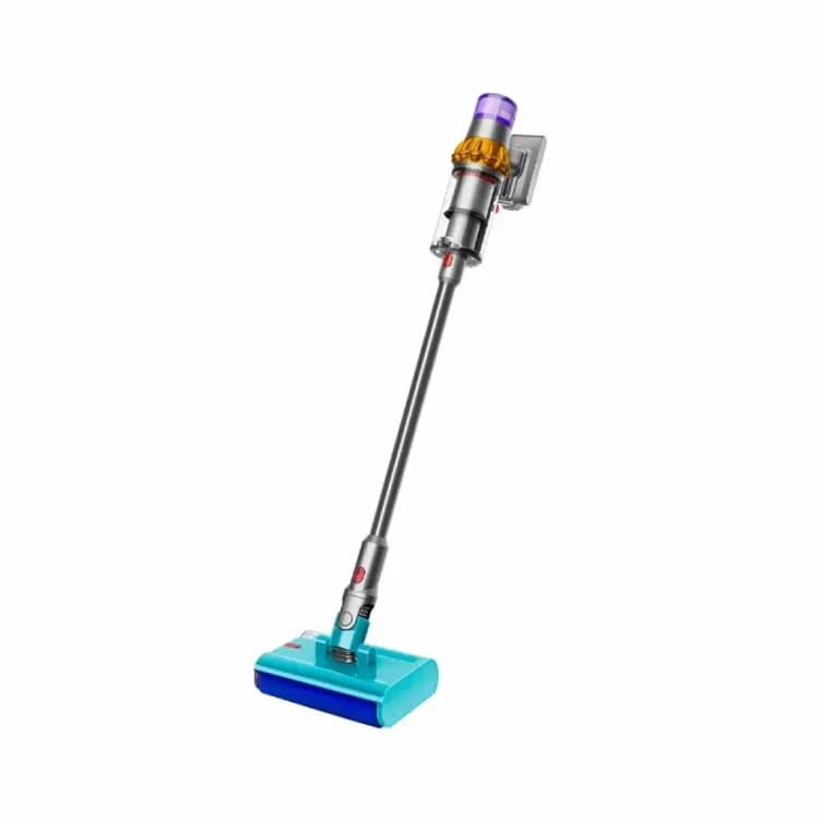 Портативный пылесос Dyson V15s Detect Submarine SV47  6 насадок  Желтый Никель