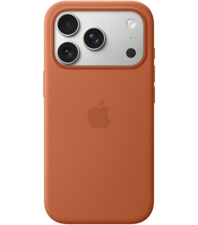 Силиконовый чехол Apple с MagSafe Terra Cotta для iPhone 17 Pro