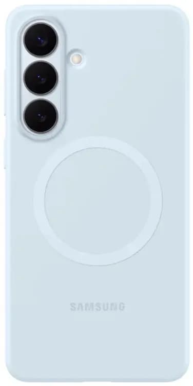 Чехол Samsung Silicone Magnet Case S26+ Голубой