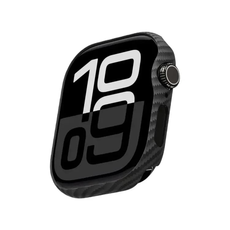 Ультра тонкий чехол Pitaka для Apple Watch серии 11/10 (42 мм), Черный