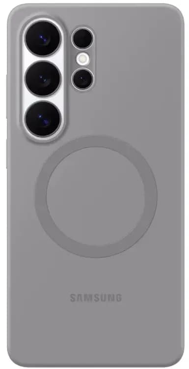 Чехол Samsung Silicone Magnet Case S26 Ultra Серый