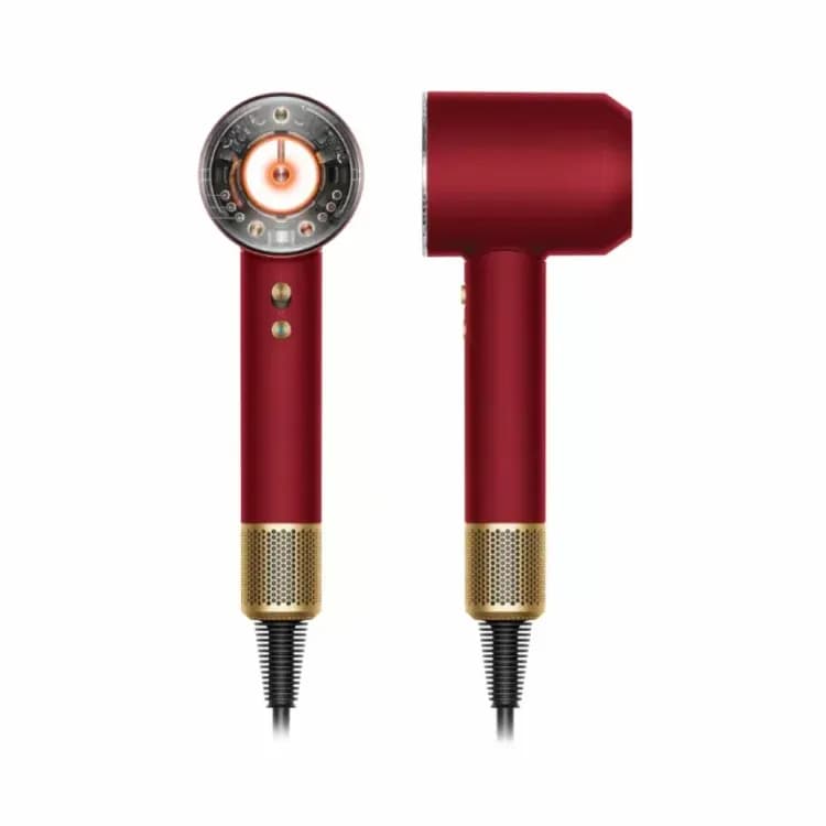 Фен Dyson Supersonic Nural HD16, Red Velvet/Gold