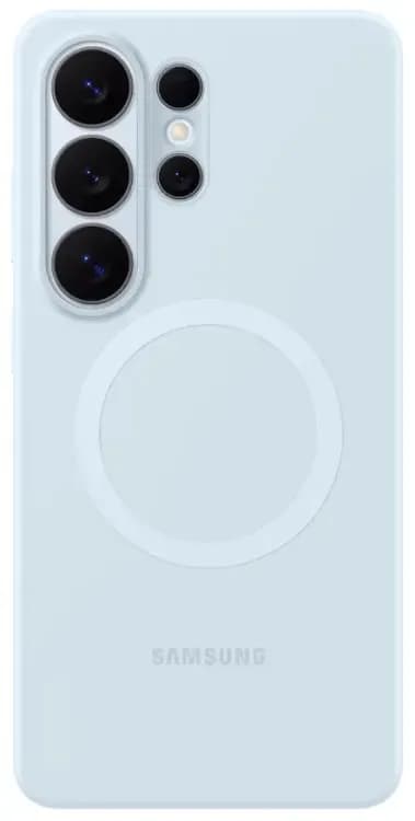 Чехол Samsung Silicone Magnet Case S26 Ultra Голубой