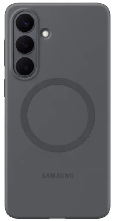 Чехол Samsung Silicone Magnet Case S26+ Черный