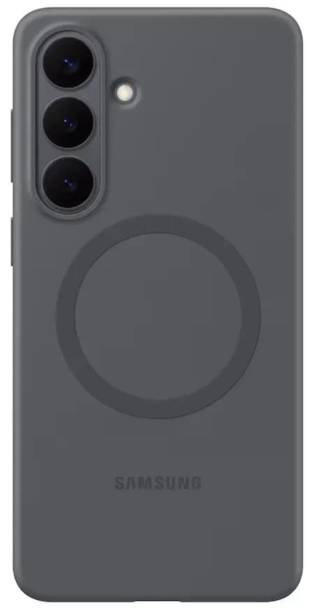 Чехол Samsung Silicone Magnet Case S26 Черный