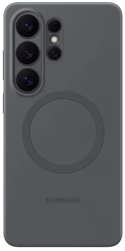 Чехол Samsung Silicone Magnet Case S26 Ultra Черный