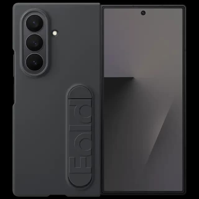 Чехол Samsung Silicone Case для Z Fold7 черный