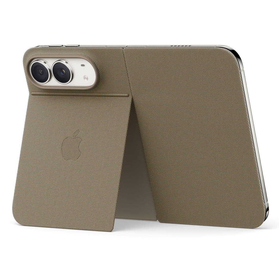 Чехол Apple iPhone Duo Folio Taupe c подставкой