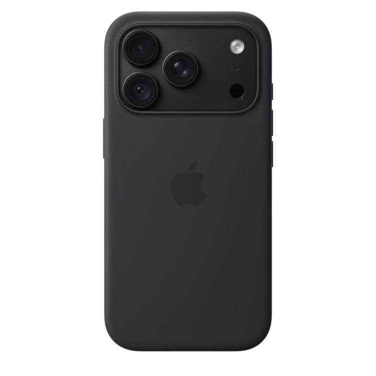 Силиконовый чехол Apple с MagSafe Black для iPhone 18 Pro Max