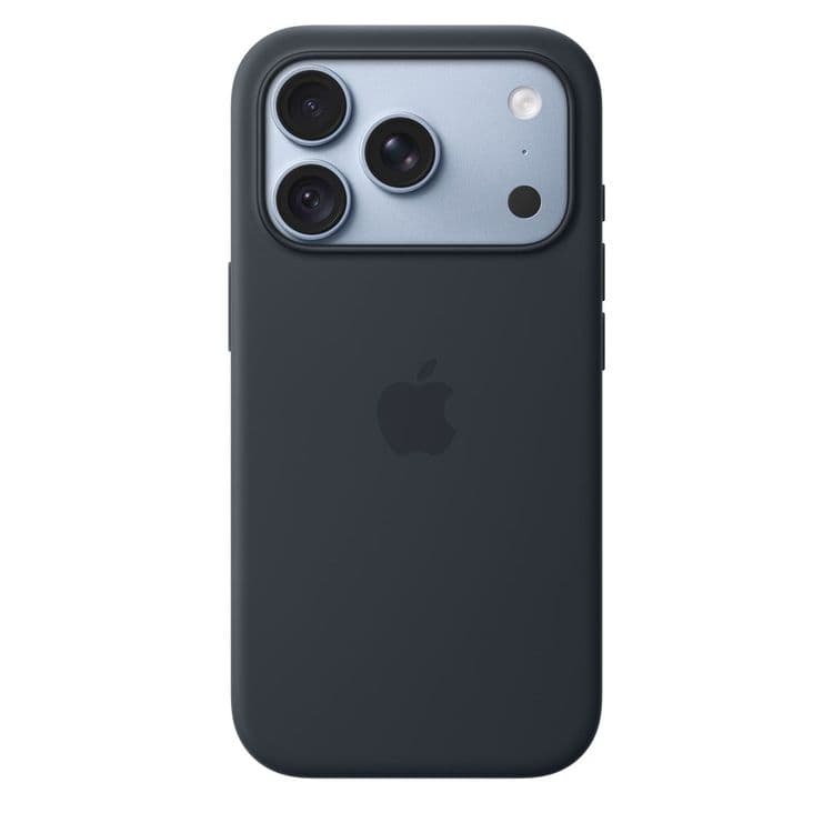 Силиконовый чехол Apple с MagSafe Navy Blue для iPhone 18 Pro Max