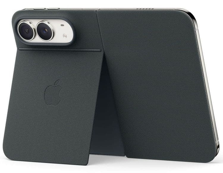 Чехол Apple iPhone Duo Folio Navy Blue c подставкой
