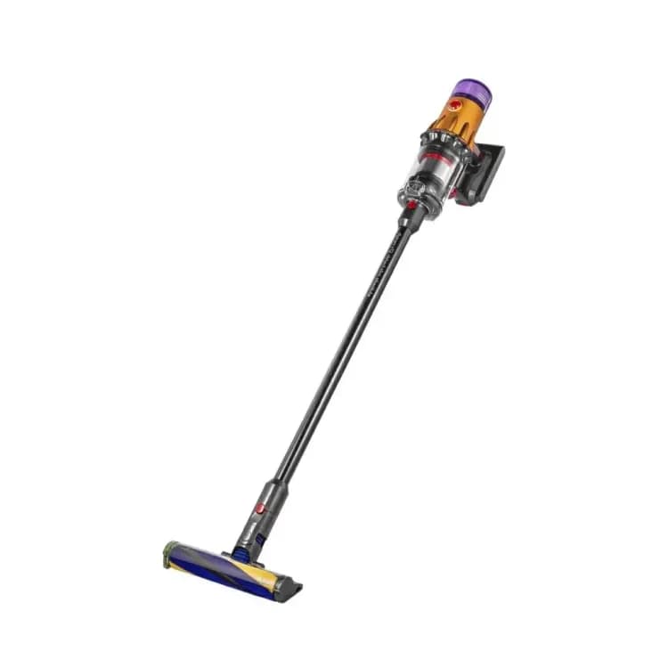 Портативный пылесос Dyson V12 Detect Slim Absolute SV46 5 насадок Желтый/Никель