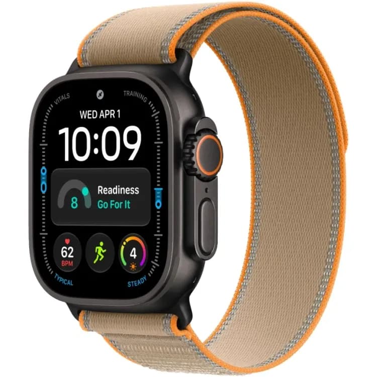 Apple Watch Ultra 4 (2026) 49mm Black Titanium case Sand Trail Loop (S/M)