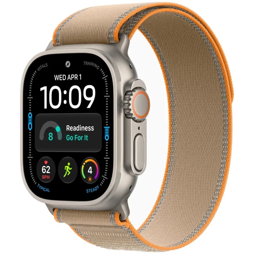 Apple Watch Ultra 4 (2026) 49mm Natural Titanium case Sand Trail Loop (M/L)