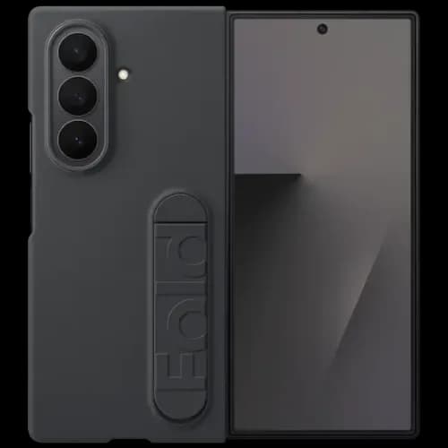 Чехол Samsung Silicone Case для Z Fold7 черный